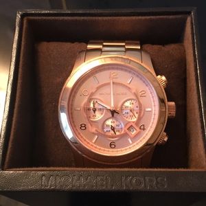 Michael Kors Rose Gold Runway Watch MK8096